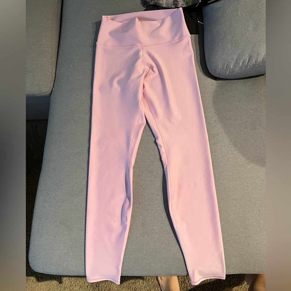 Alo High Waist Airlift Leggings - Sugarplum Pink